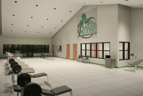 Harlan Independent Schools Field House and Concessions (Rendering), Harlan, KY