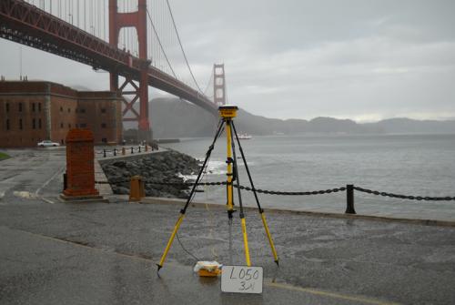 Golden Gate Bridge Surveying for California Coastal Mapping Program, San Francisco, CA