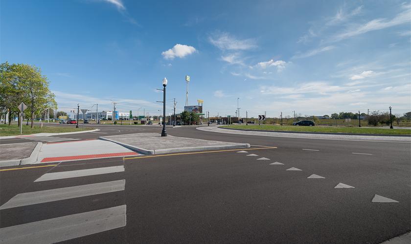 Anderson 59th Street and 60th Street Roundabout, Anderson, IN