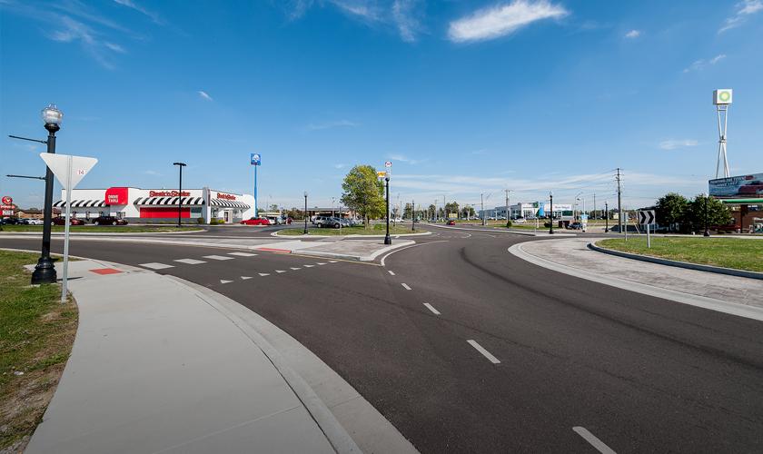 Anderson 59th Street and 60th Street Roundabout, Anderson, IN