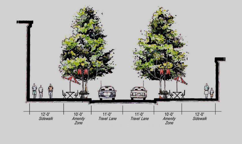 INDOT State Route 32 Reconstruction and Streetscape Project, Yorktown, IN