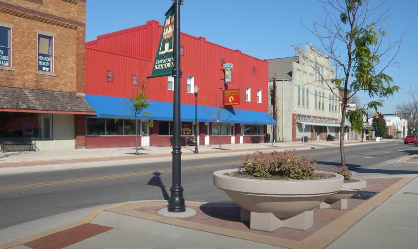 INDOT State Route 32 Reconstruction and Streetscape Project, Yorktown, IN