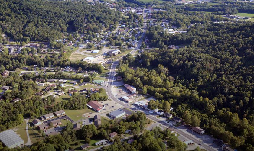 KY 89 Looking South on Completed Project, KYTC District 10 Estill County