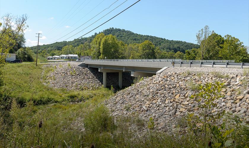 KY 89 Over White Oak Creek Crossing, KYTC District 10 Estill County