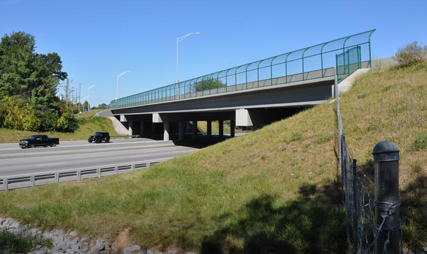 LFUCG Liberty/Todds Road Widening/Two-lane bridge over I-75, Lexington, KY