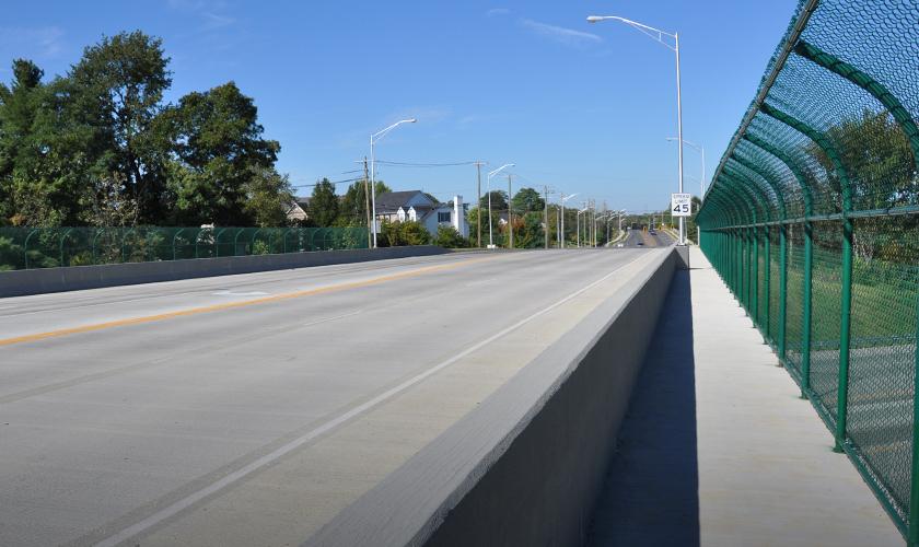 LFUCG Liberty/Todds Road Widening/Two-lane bridge over I-75, Lexington, KY